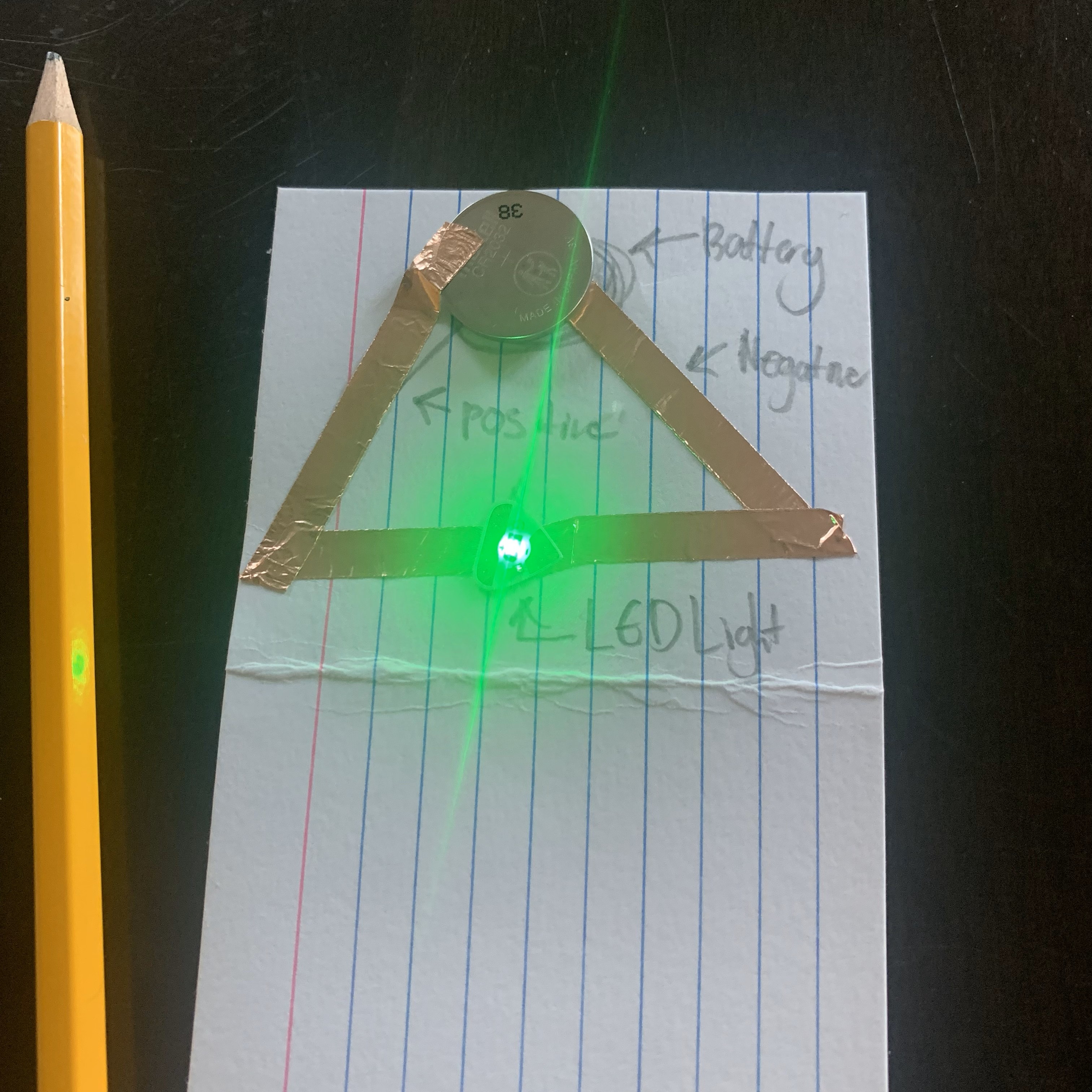 Applied correct labelling to the third Copper Tape circuit.
