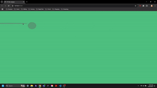 Light green colour background and operates similar to gif 13 and 12.