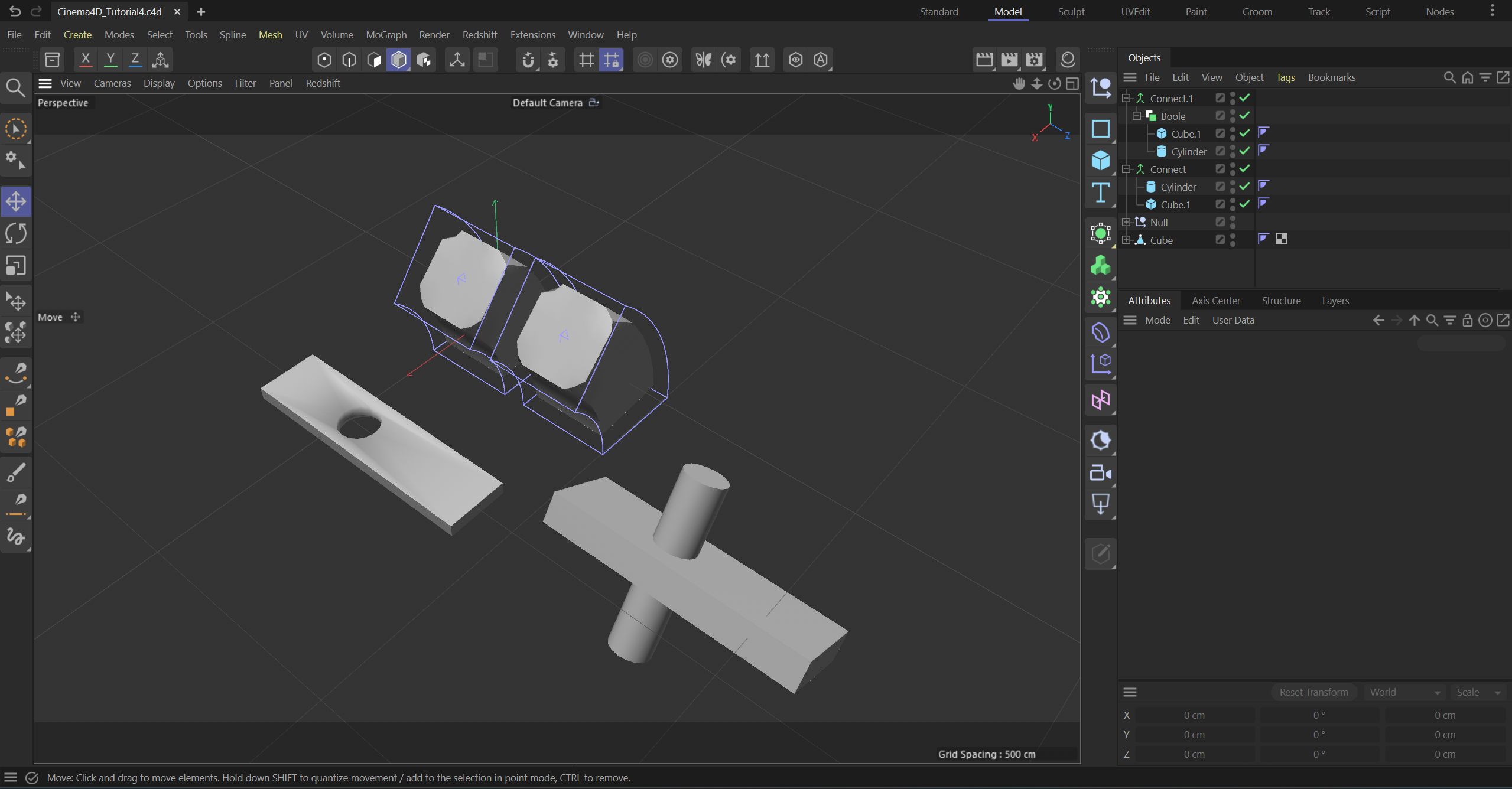 Process Work during Tutorial 4