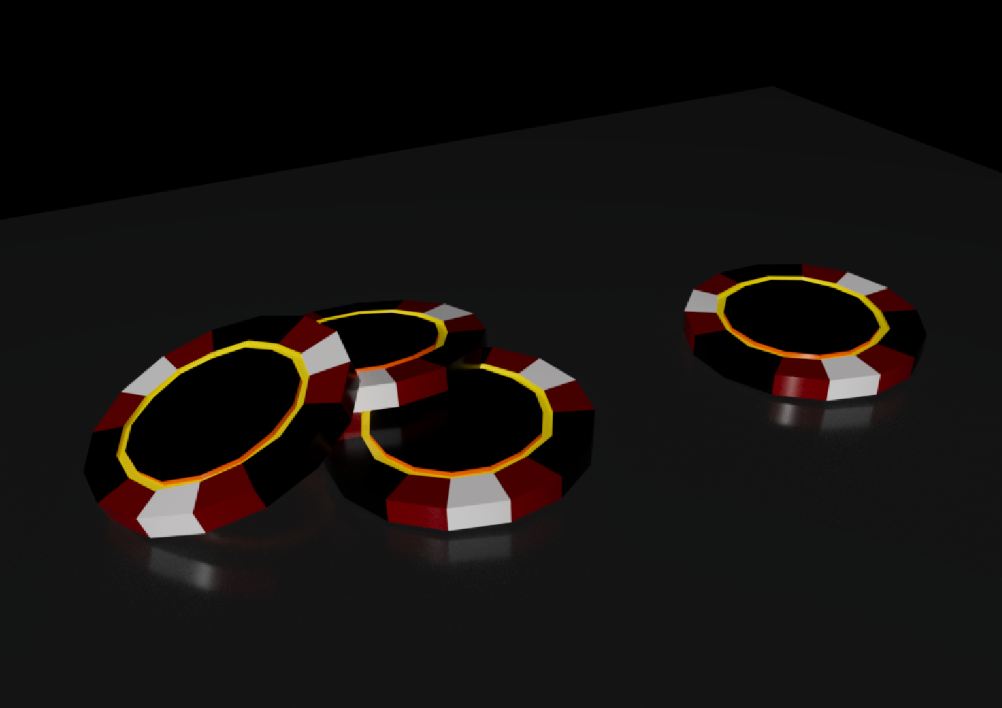 Process work image 4 for Poker Chip. Angle 4