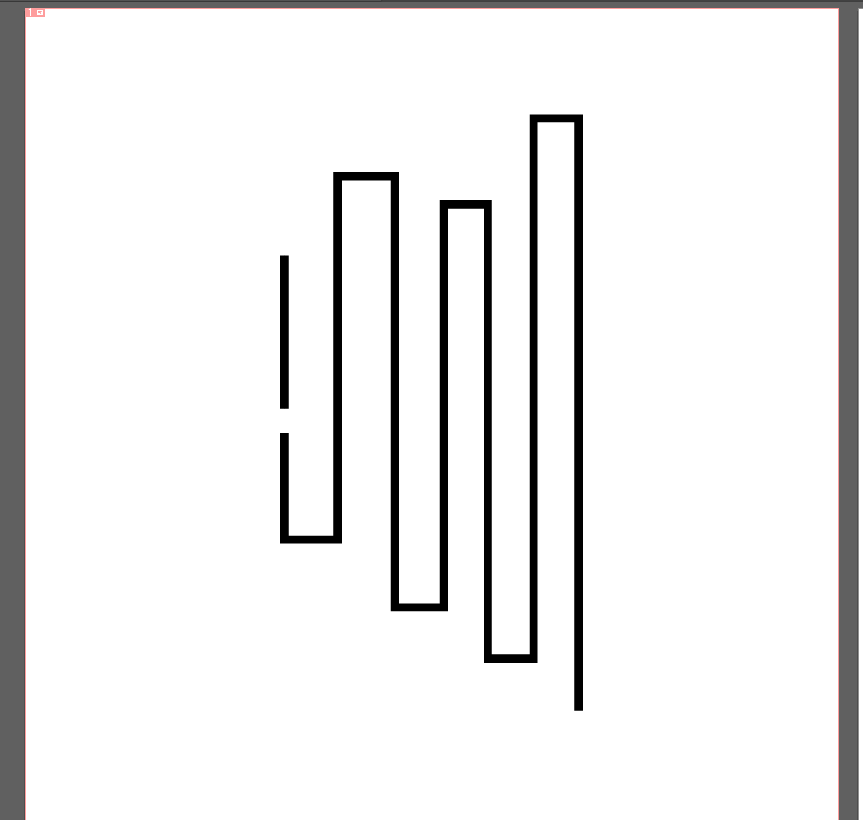 Digital adaptation of the drawing from the previous sketch I have of the preference.